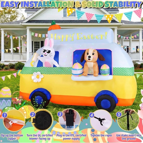 Easter Inflatable Party Decoration - Picture 3 of 3